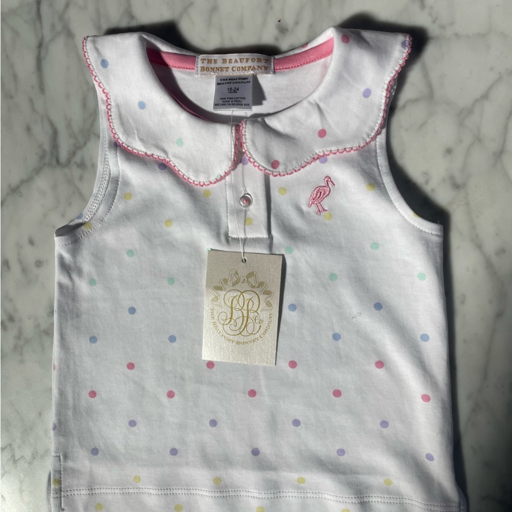 NWT collared tank top